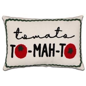 Tomato Lumbar Pillow - Bullseye’s Playground